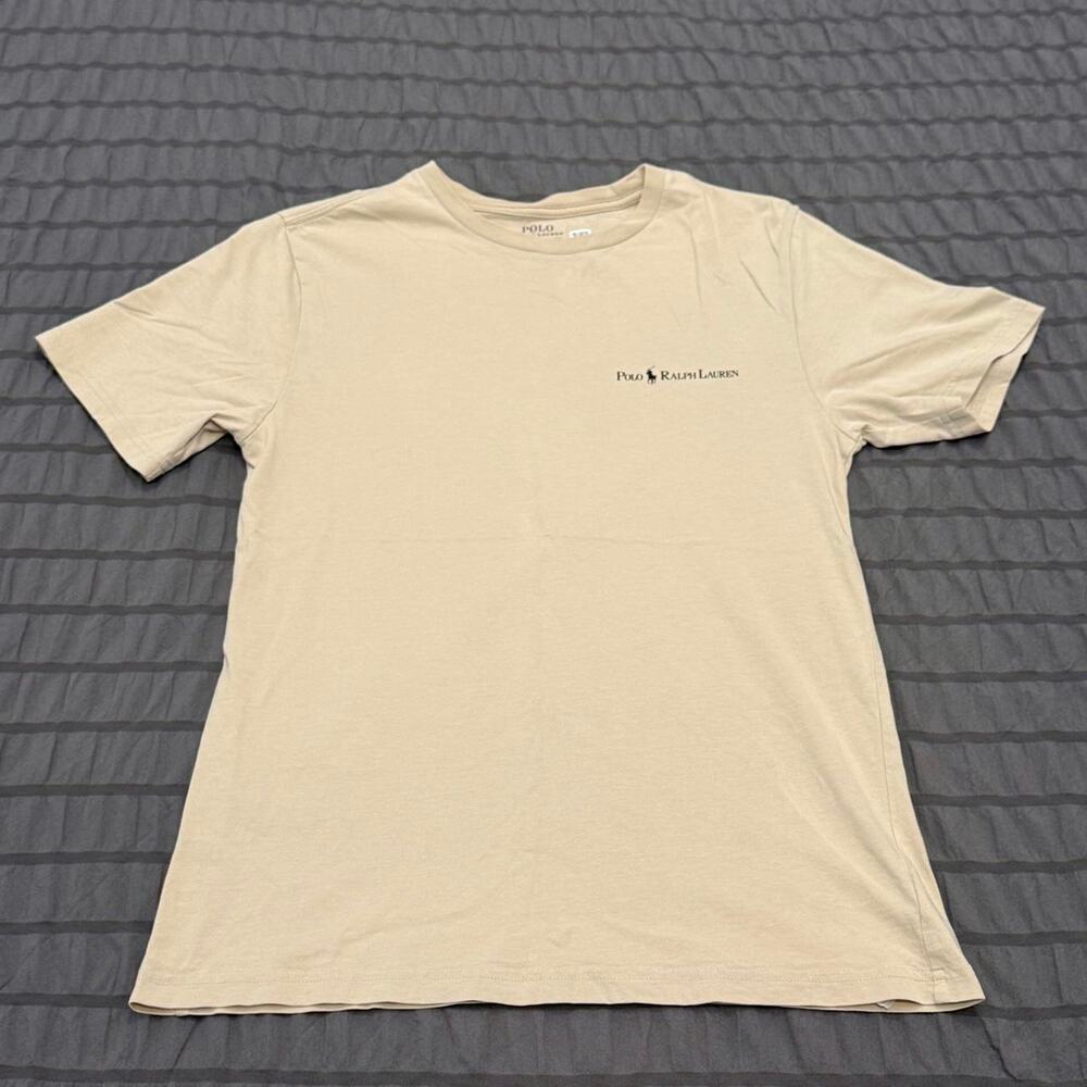 Polo ralph lauren cream spellout